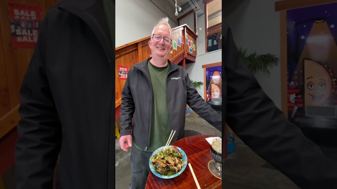 Had GREAT FOOD @southgkitchen & @redwoodcurtainbrewing w/ my friend Dwayne! Recommend! #arcata #food