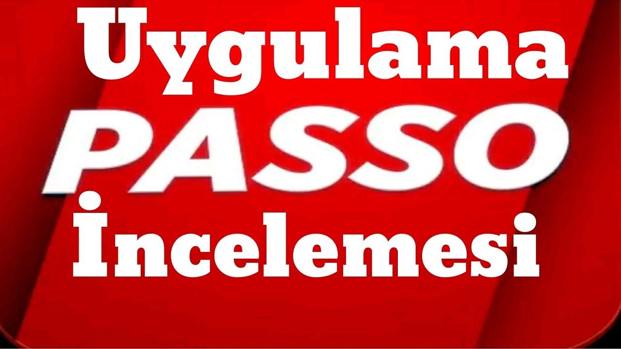 PASSO Passolig Uygulama İncelemesi - Teknoloji D&uuml;nyası