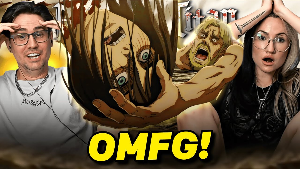 This Episode CHANGED Anime For Him 💥  - Couple Reacts to *ATTACK ON TITAN (First Time) 4x19