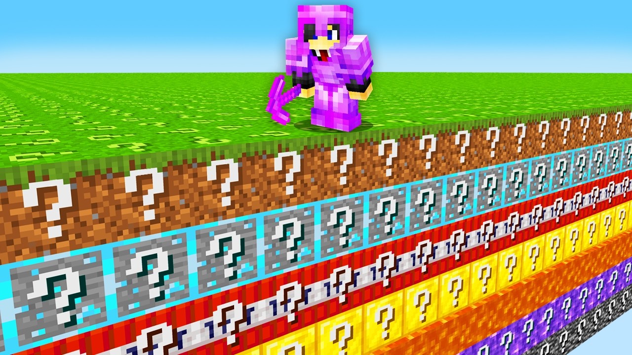 Minecraft, но с удачными слоями...