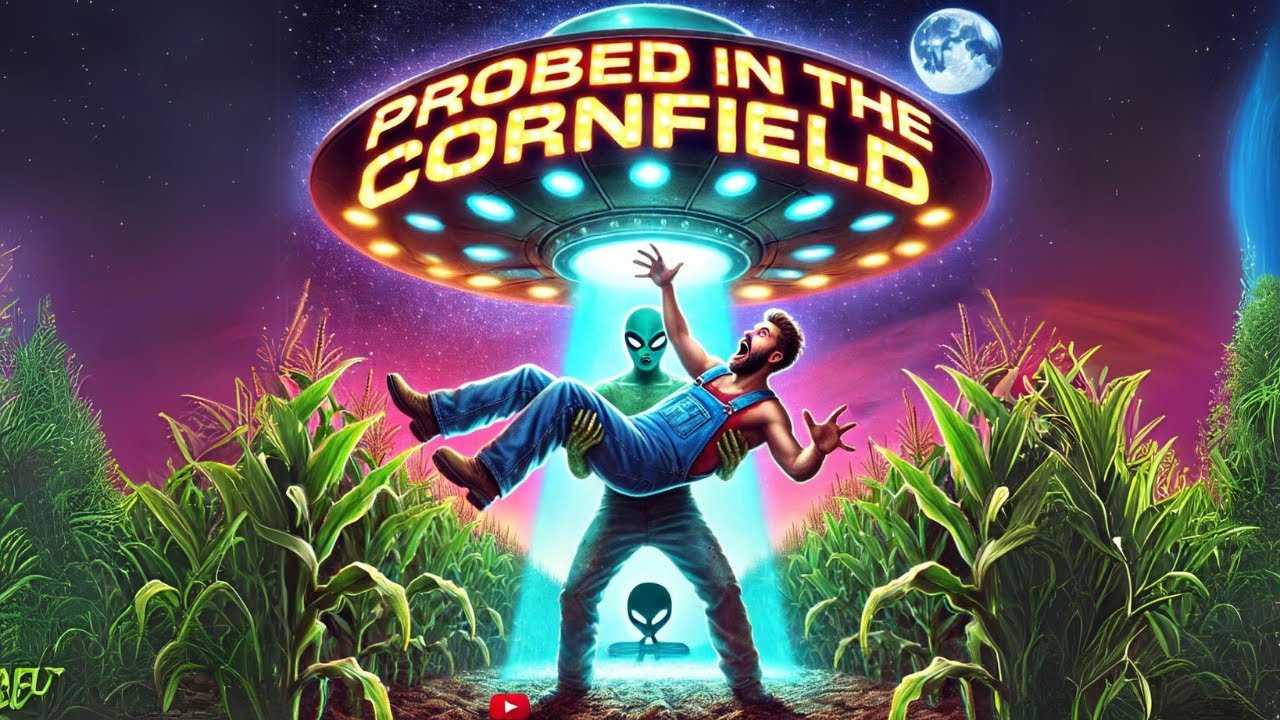 Probed in the Cornfield | AI Song | AI made me a country song about an alien abduction! #ai #country
