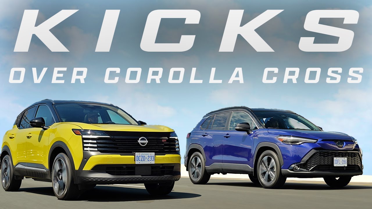 Back To School Budget Small SUVs: 2025 Toyota Corolla Cross vs 2025 Nissan Kicks. Review