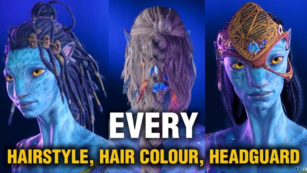 EVERY Hairstyle, Hair Colour AND HeadGuard In Avatar Frontiers Of Pandora | Showcase