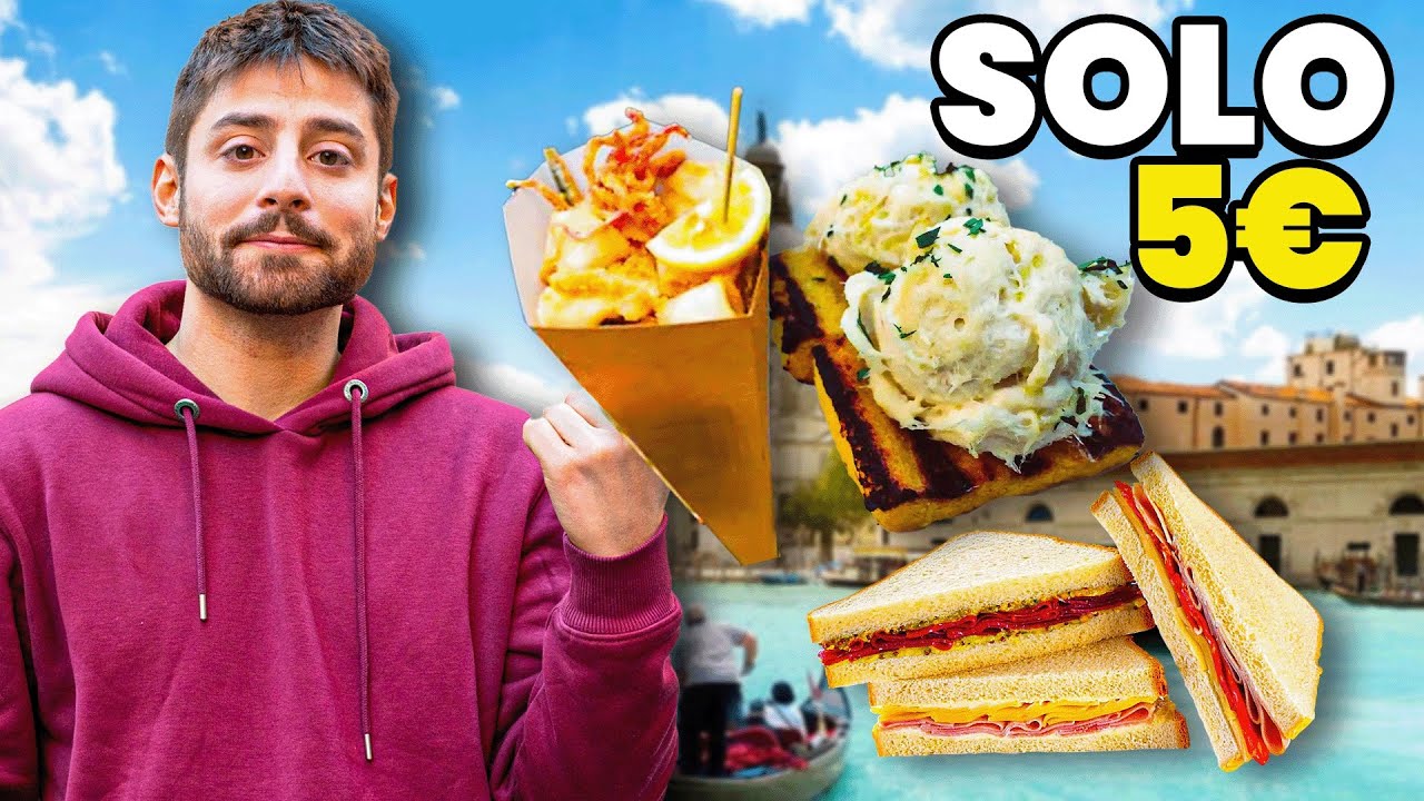 Ho provato a mangiare con 5€ a VENEZIA