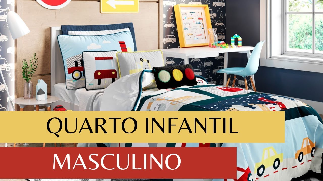 Ideias de decoração de quarto infantil masculino!