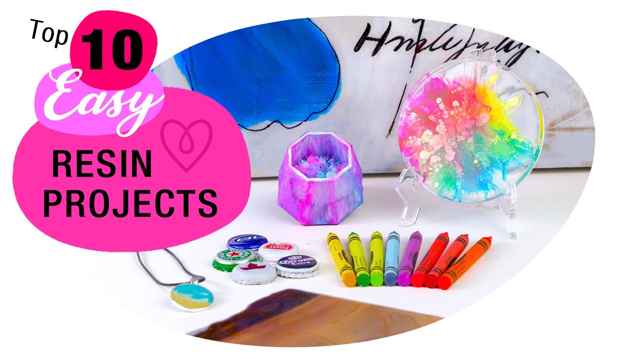 Top 10 Easy Resin Projects