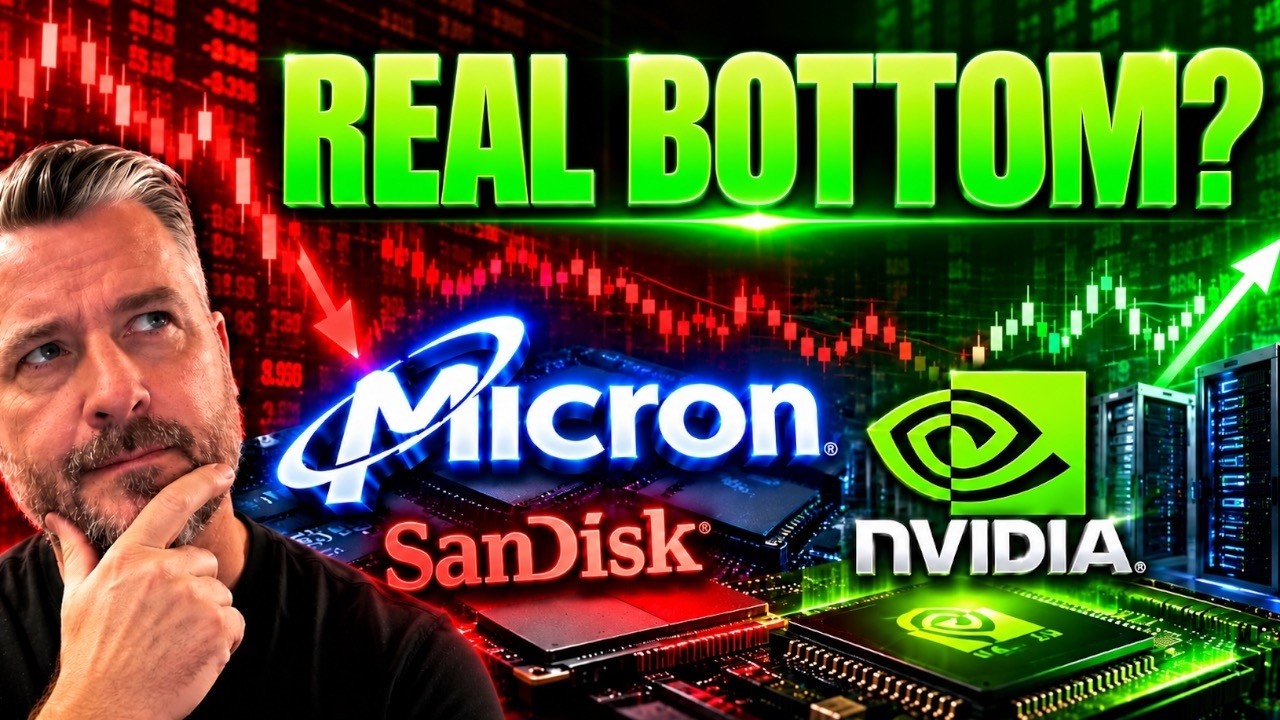 Micron Investors - Was Today A Dead Cat Bounce or REAL Bottom?