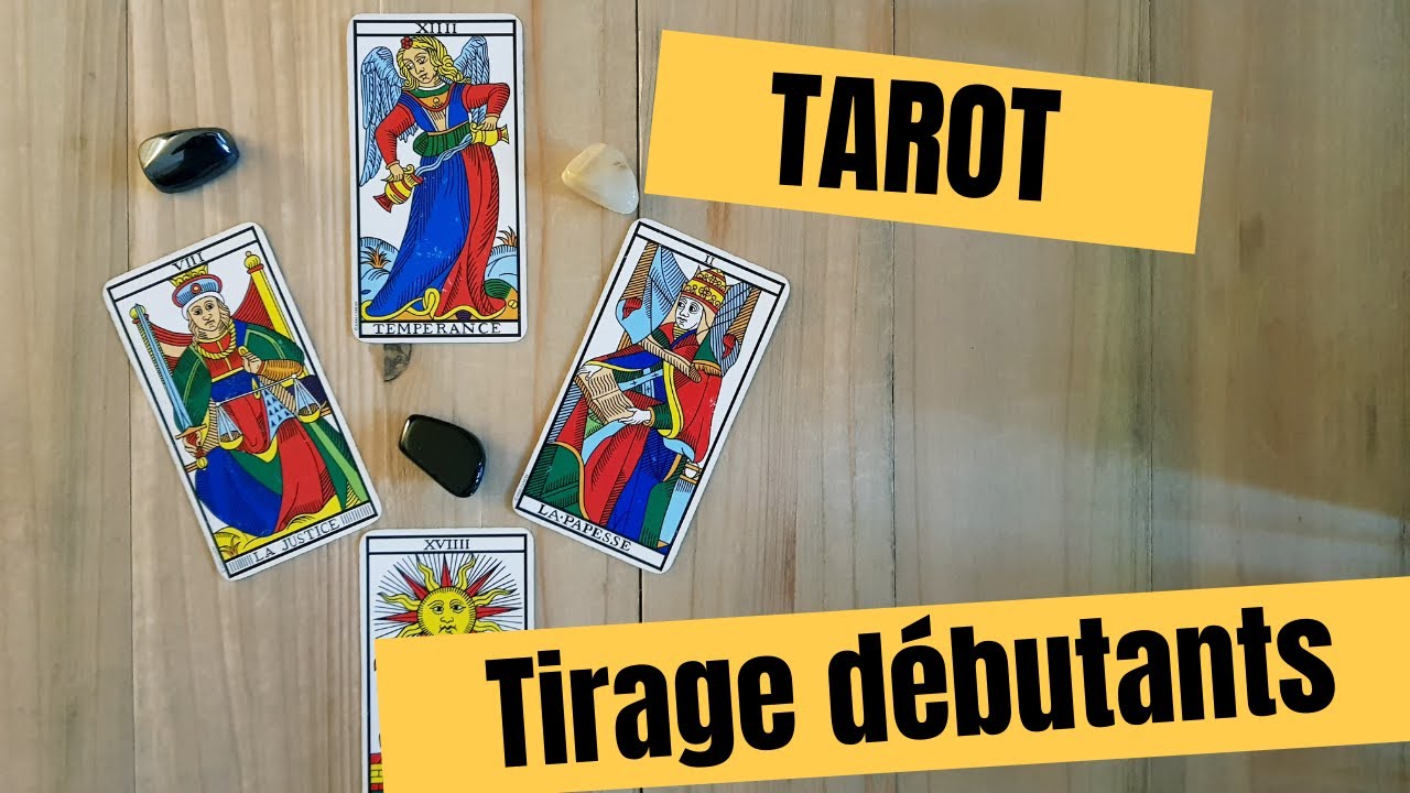 🎓 Apprendre le Tarot 🎓 Tirage pour d&eacute;butants en 4 cartes [TAROT DE MARSEILLE]🃏