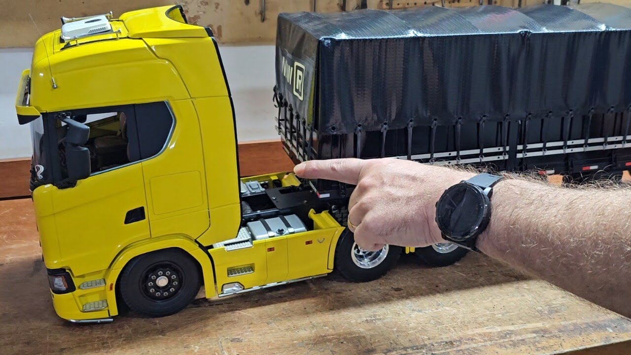 Esse Scania tem PRESSÃO