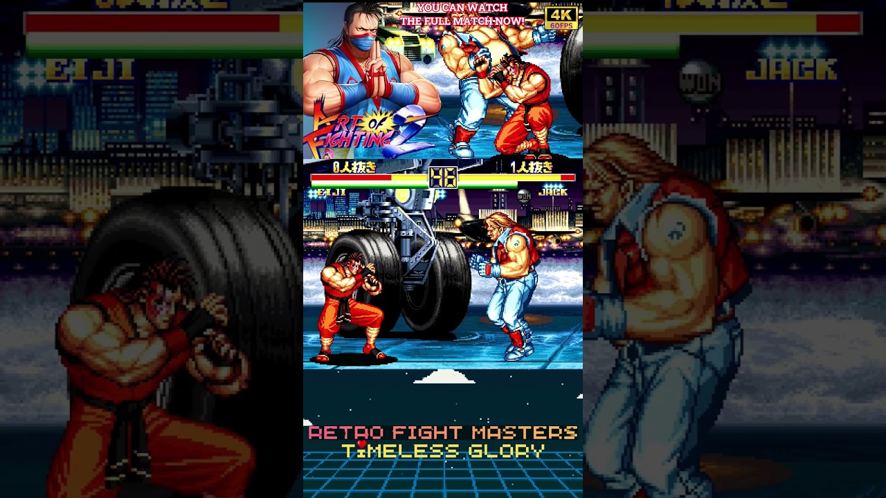 Eiji Kisaragi vs Jack Turner | Art of Fighting 2