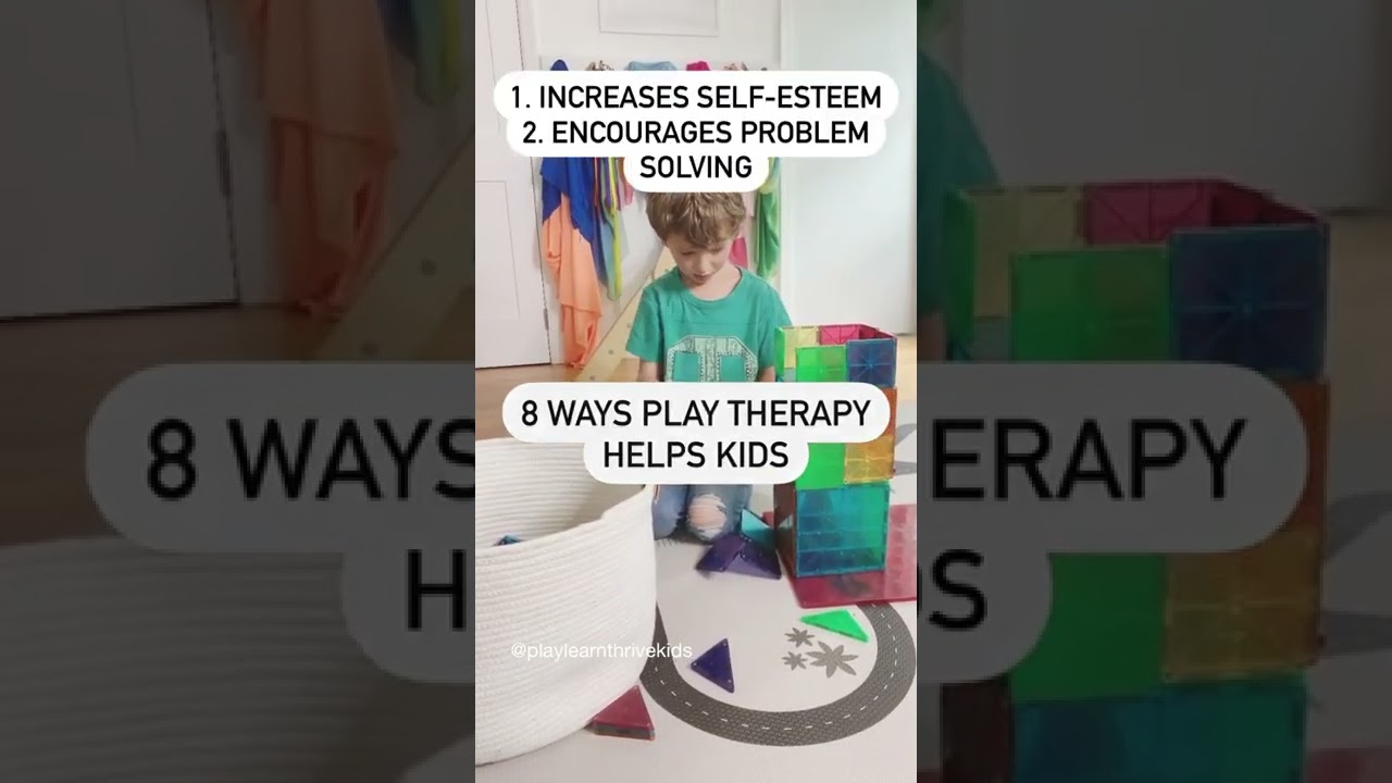 🔹8 ways child play therapy helps kids🔹