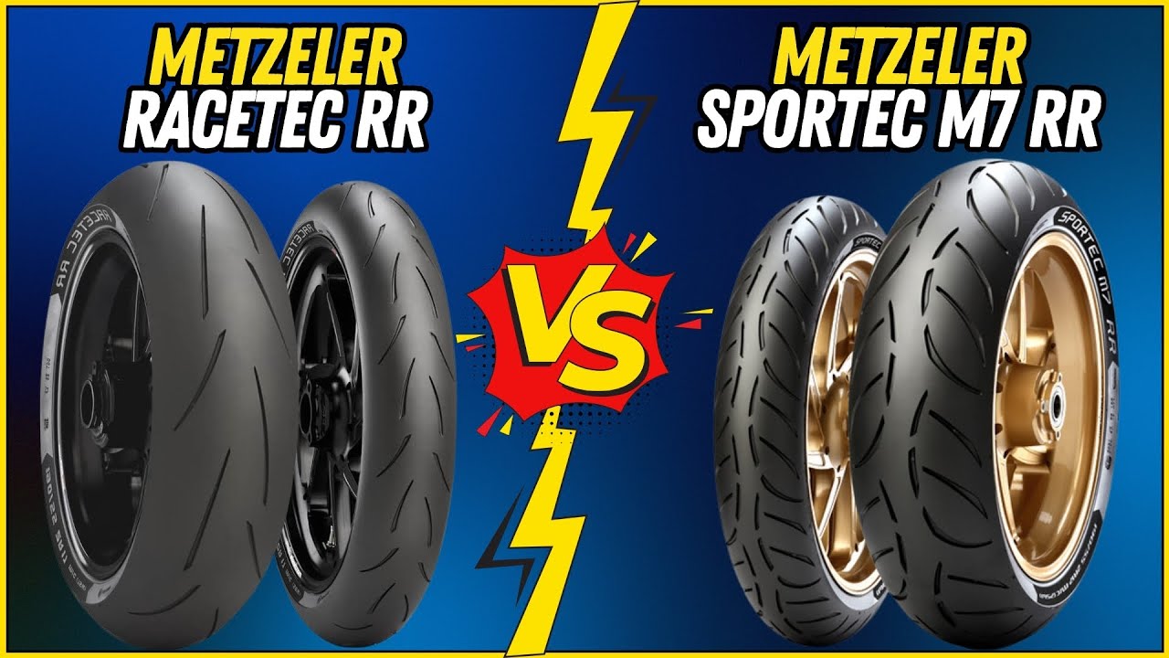 Metzeler Racetec RR vs Metzeler Sportec M7 RR: Sport Tire Showdown