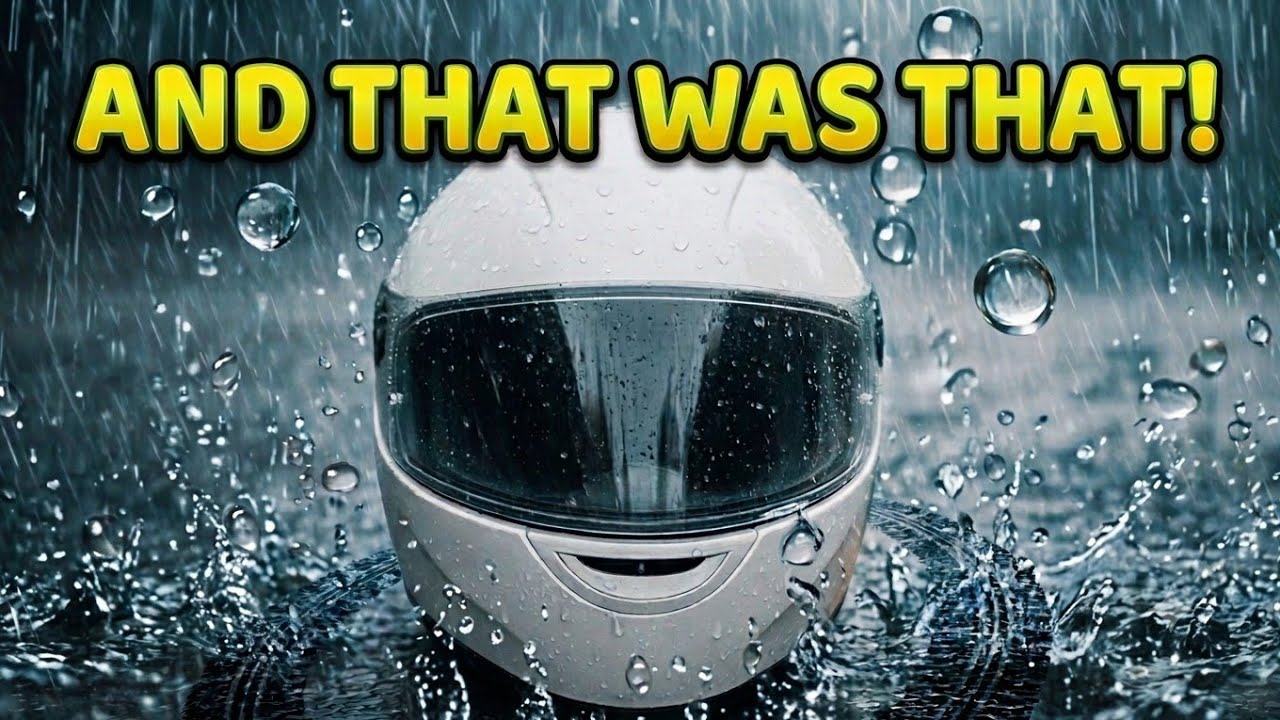 What Happened On This Rainy Bike Ride?
