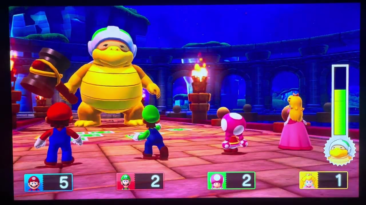 Mario Party 10 - Haunted Trail - Mario Vs. Luigi Vs. Toadette Vs. Peach (Daniel’s Birthday Special)
