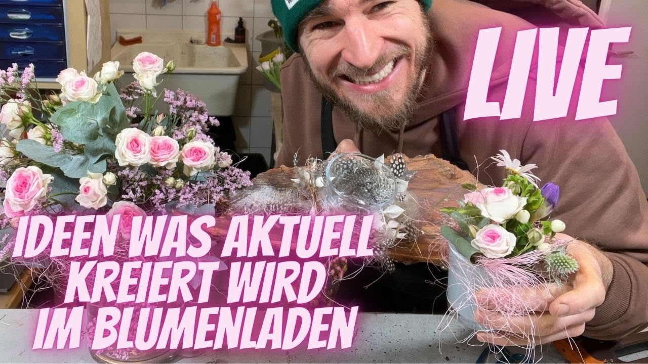 Der Blumenmann - kreative Ideen am Samstag Morgen Live