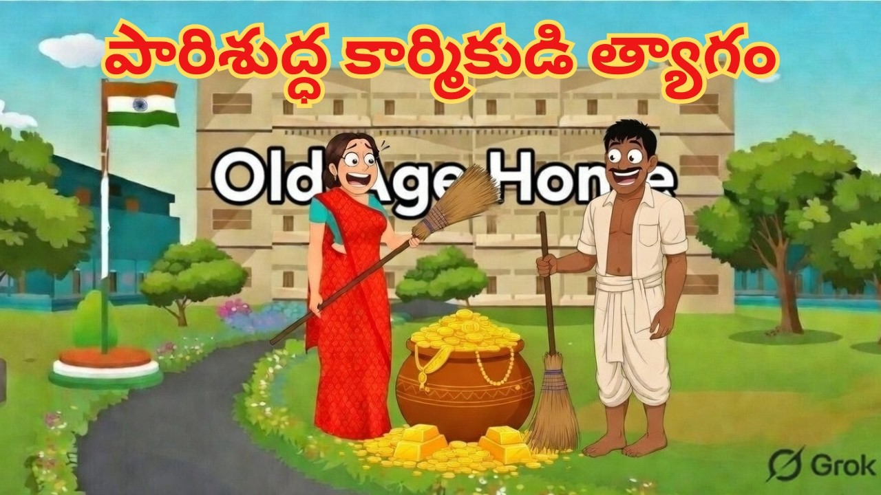 పారిశుద్ధ కార్మికుడి త్యాగం