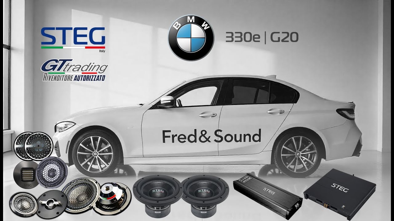 BMW G20 330e Full STEG High End Audio Setup Speaker Amplifier Upgrade
