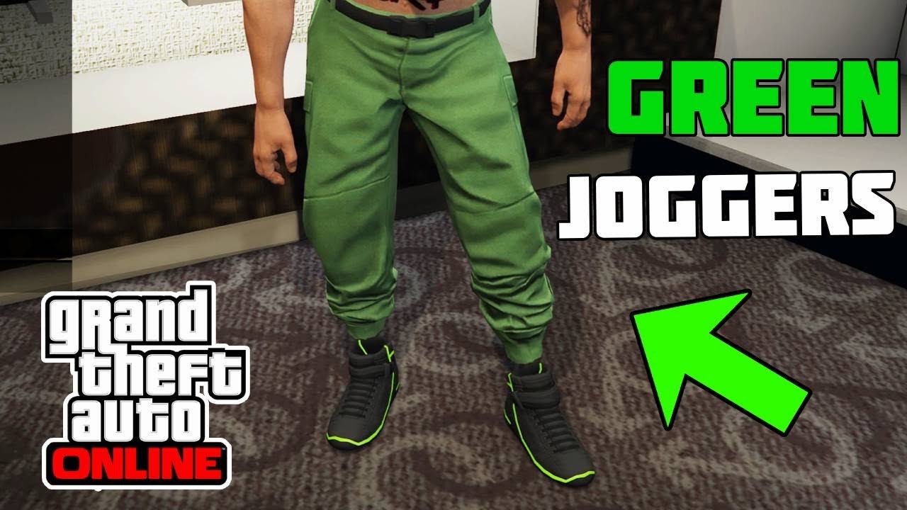 *UPDATED* HOW TO GET GREEN JOGGERS IN GTA 5 ONLINE AFTER PATCH 1.72! *SUPER EASY*