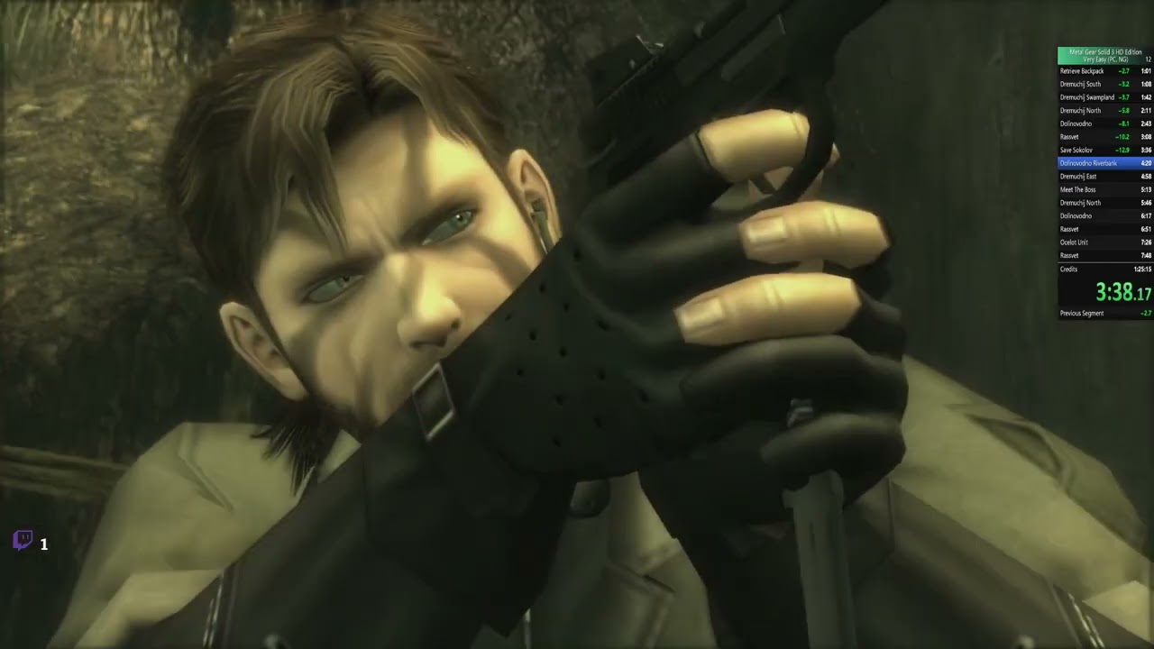 MGS 3 VE Any% I feel inspired for one last run