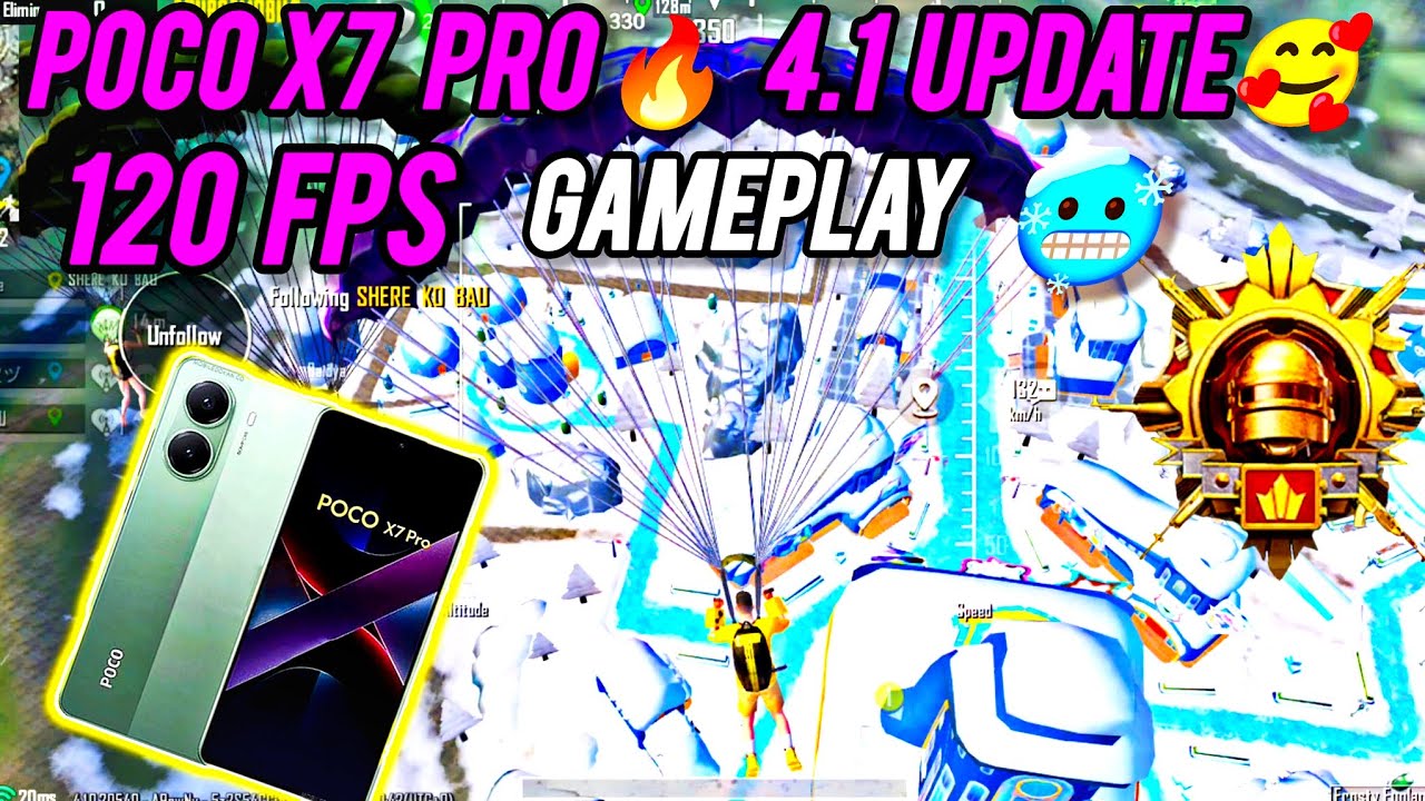 POCO X7 Pro PUBG Gameplay Test 😱 Extreme Smooth + Zero Lag | 90FPS Beast Performance 🔥