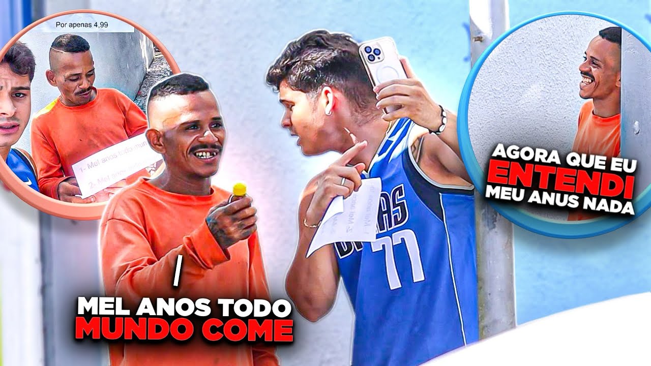 MEL ANOS - pegadinha