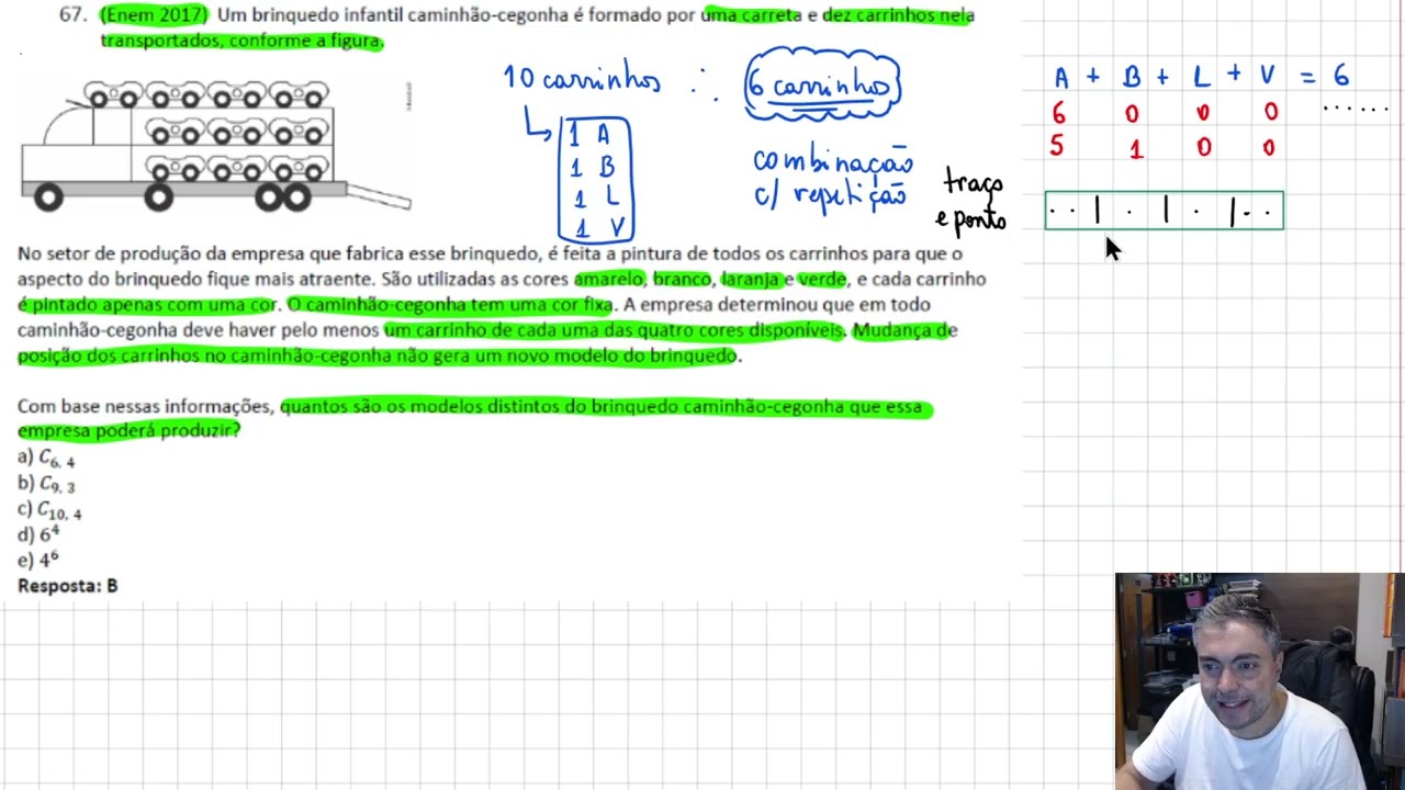 MAT_ANÁLISE COMBINATÓRIA_EX ENEM 2017