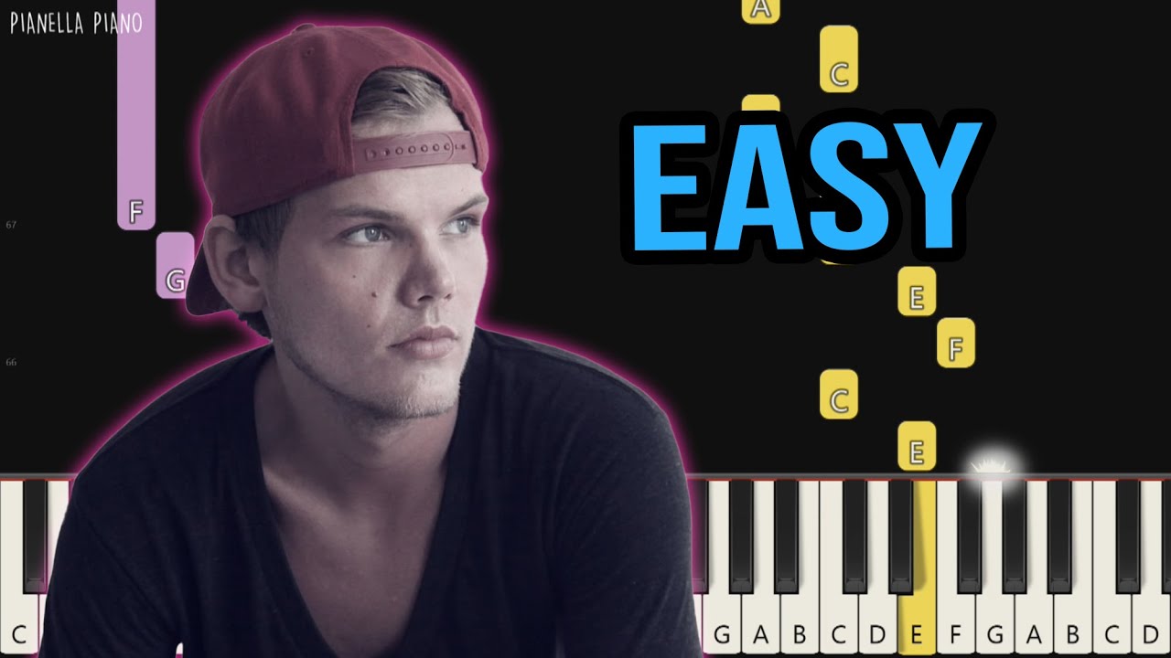 Avicii - The Days | EASY Piano Tutorial by Pianella Piano