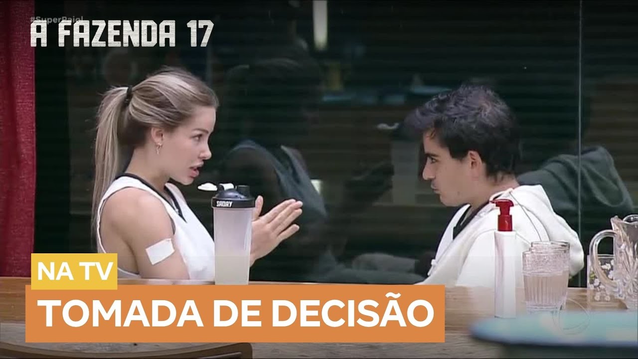 Dudu e Saory entram em atrito por decisões do apresentador no jogo | A Fazenda 17
