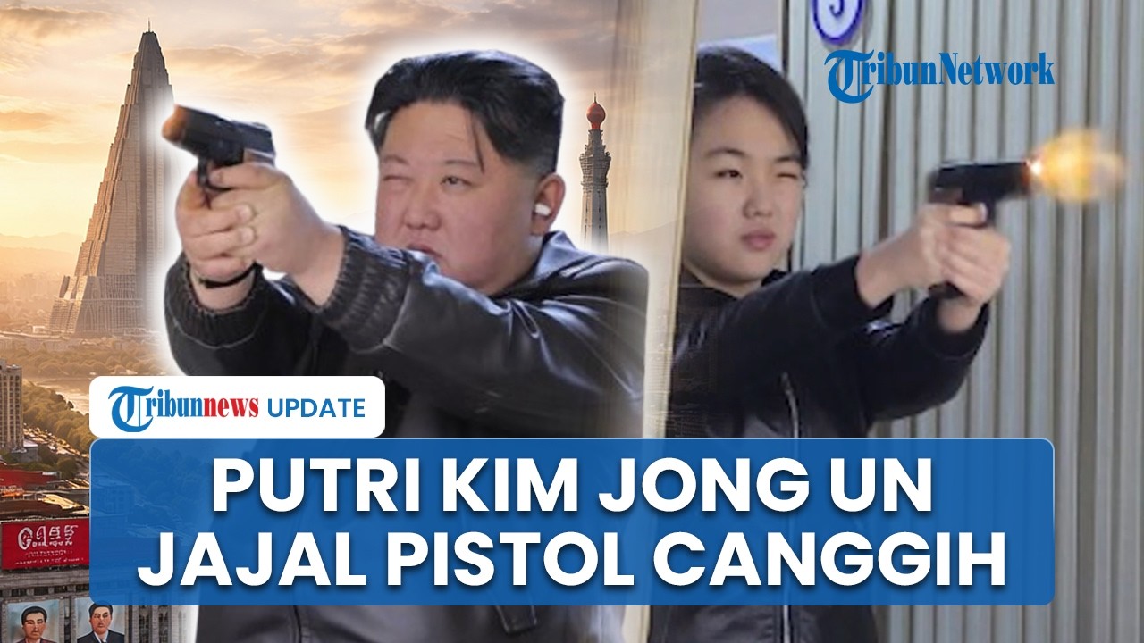 Putri Kim Jong Un Jajal Senapan Canggih di Pabrik Amunisi, Isu 'Peneruh Takhta' Menguat Lagi