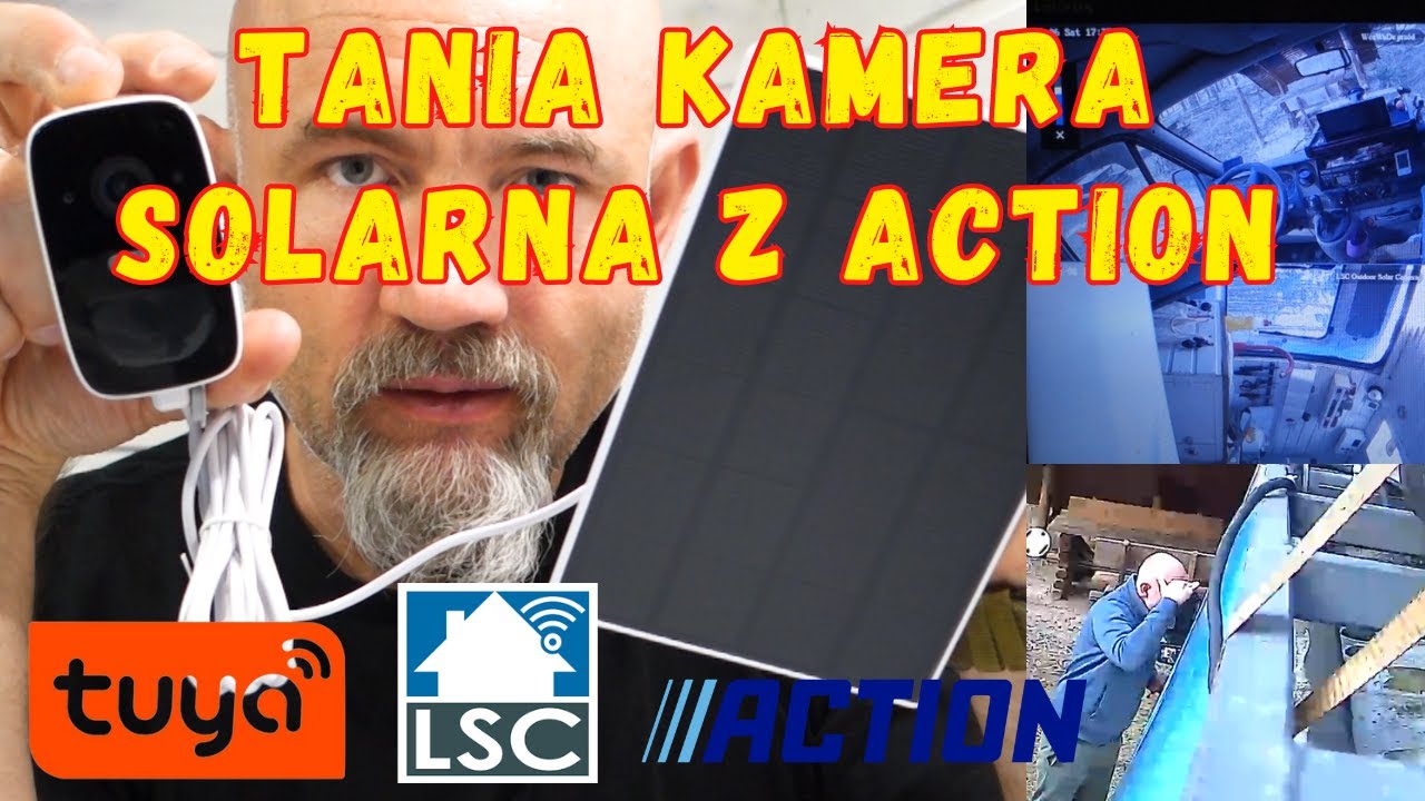 LSC Solar Camera - tania kamerka monitoringu z solarem z Action