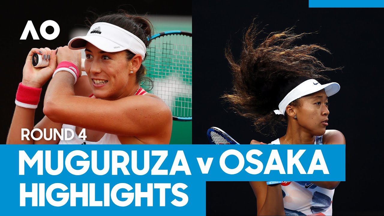Garbi&ntilde;e Muguruza vs Naomi Osaka Match Highlights (4R) | Australian Open 2021