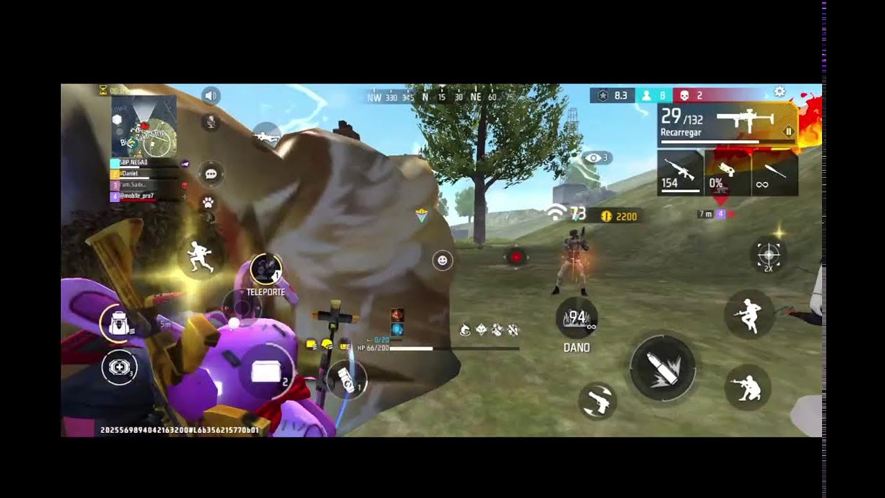 Rushando até  morrer no Free Fire