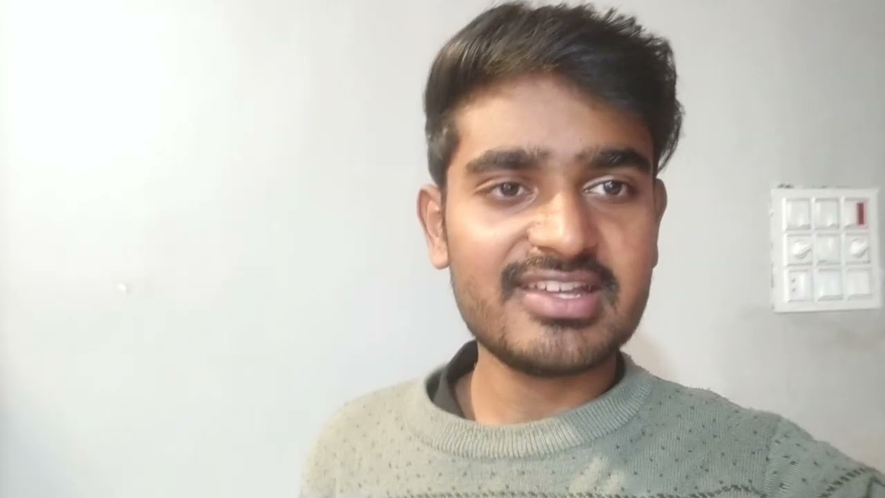 my first youtube video