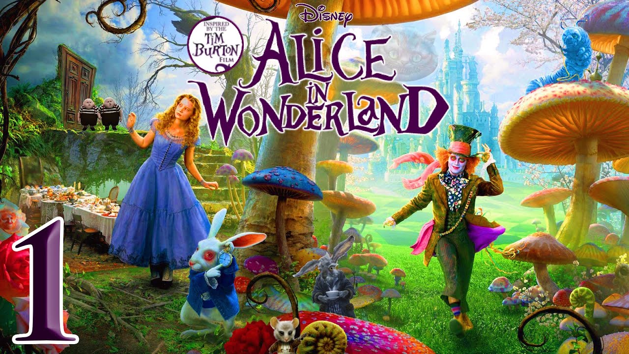 Tim Burton's Alice in Wonderland (PC) - 1080p HD Walkthrough (100%) Part 1 - Strange Garden