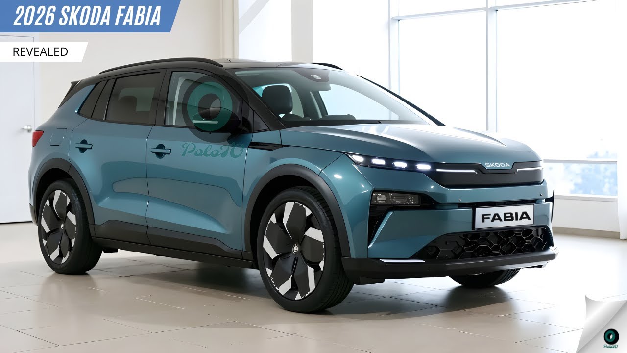 2026 Skoda Fabia раскрыла - новейшее поколение знакового маленького хэтчбека Skoda!