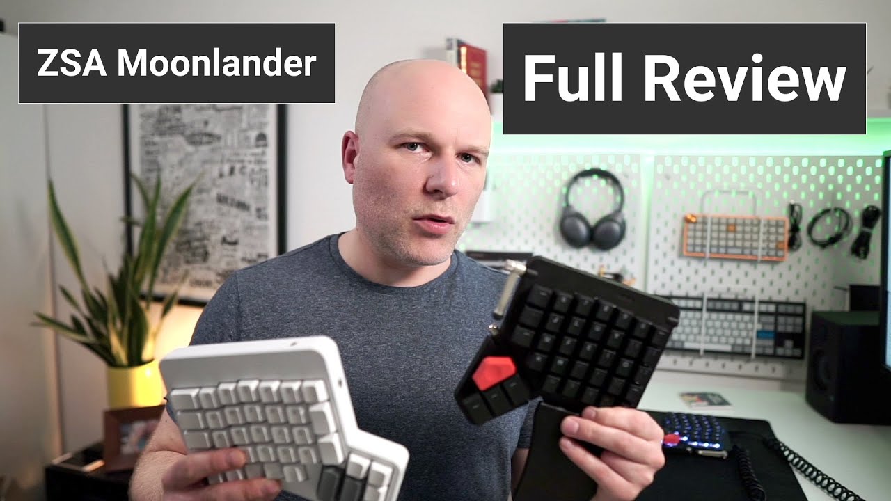 Review: ZSA Moonlander Mechanical Split Hot-swap keyboard. Full Review & comparison to ErgoDox EZ