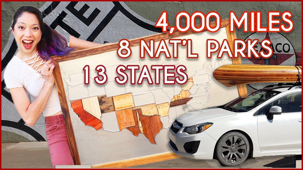 I Drove Across America Collecting Wood in Every State