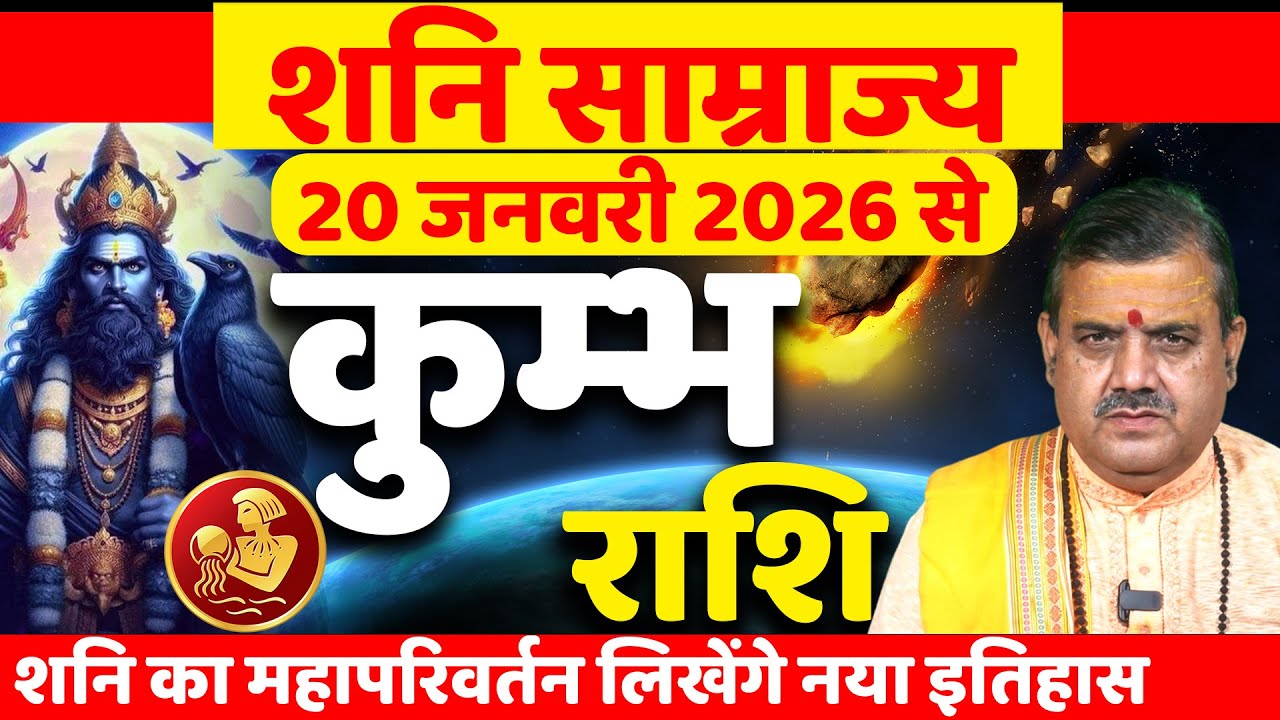 कुम्भ राशि शनि साम्राज्य शुरू लिखेंगे नया इतिहास! | Kumbh Rashi | (Aquarius) | Astology | Horocope