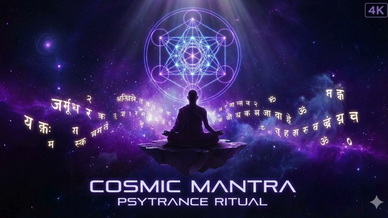 Gentle Mantra Meditation – Calm Electronic Trance | Deep Focus & Inner Energy