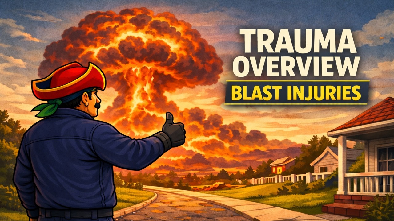 Обзор травматологии. Часть IV: Объяснение взрывных травм | EMT, глава 25