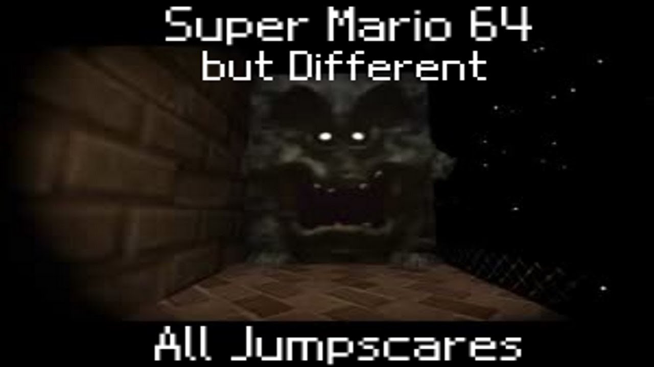 Super Mario 64 but Different - All Jumpscares
