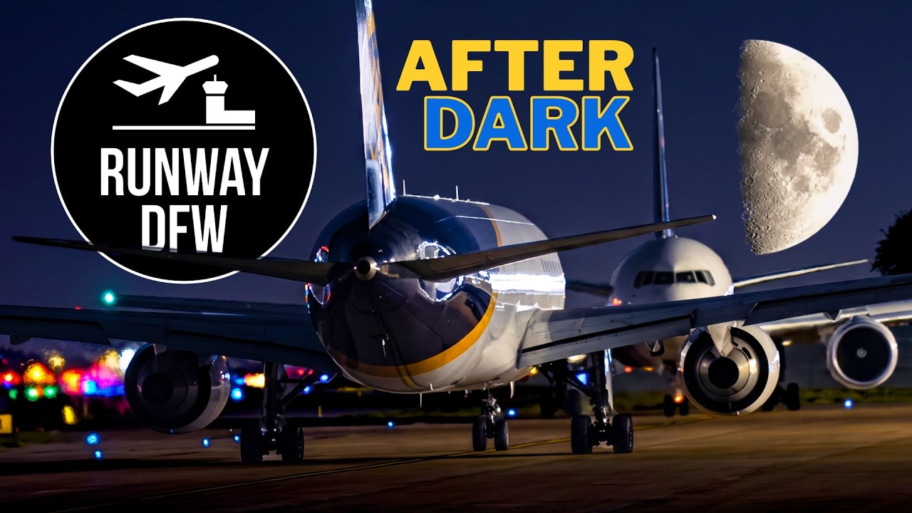 LIVE 🔴 DFW Airport ✈️ plane spotting at night 🌟July 23, 2026
