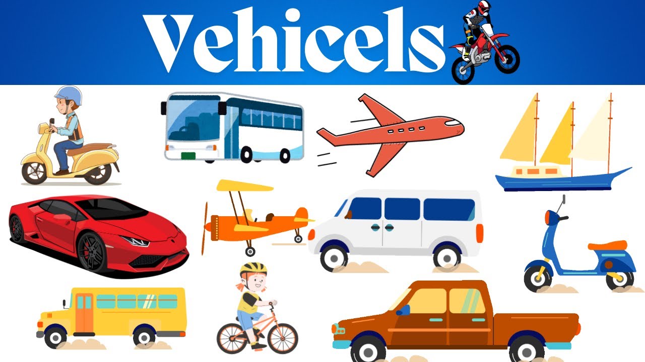 vehicles| Vehicle Names for kids to learn | Types of Vehicles|  Educational video| kiddokidskidding