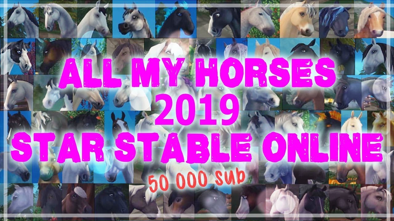 All My Horses (100+) 2019 - Star Stable Online