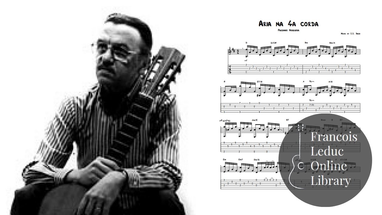 Aria na 4a Corda - Paulinho Nogueira (Transcription)