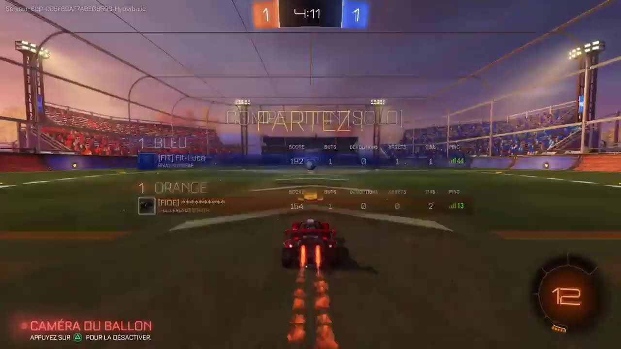 Rocket League Platine 1 1v1 GRIND OBJ PLAT 3