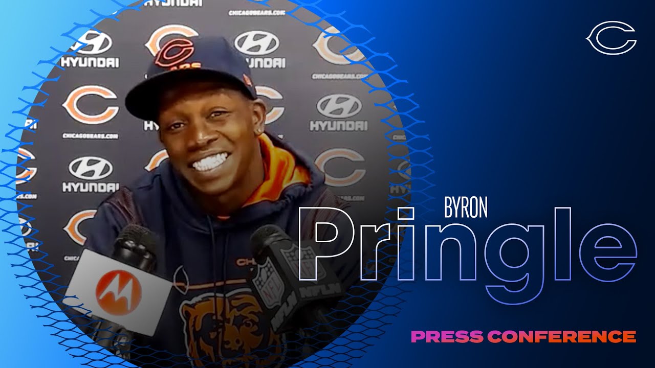 Byron Pringle introductory press conference | Chicago Bears