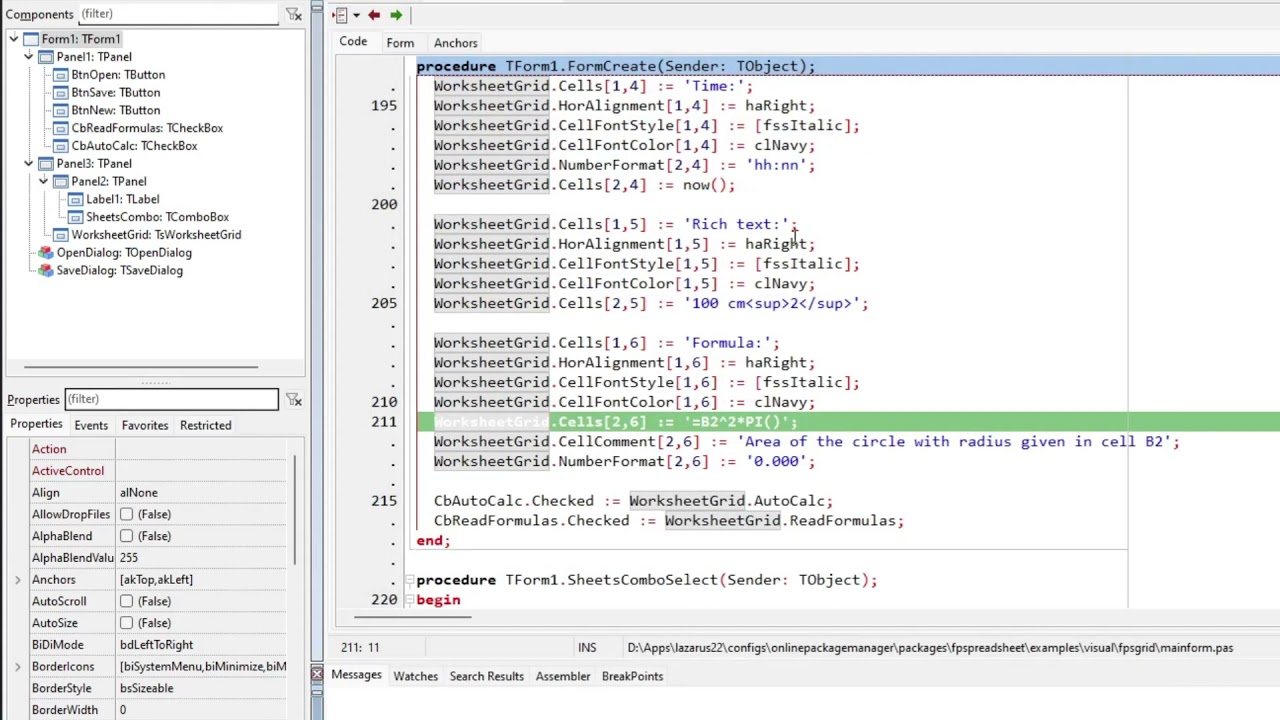 Lazarus IDE Aprendendo por exemplos