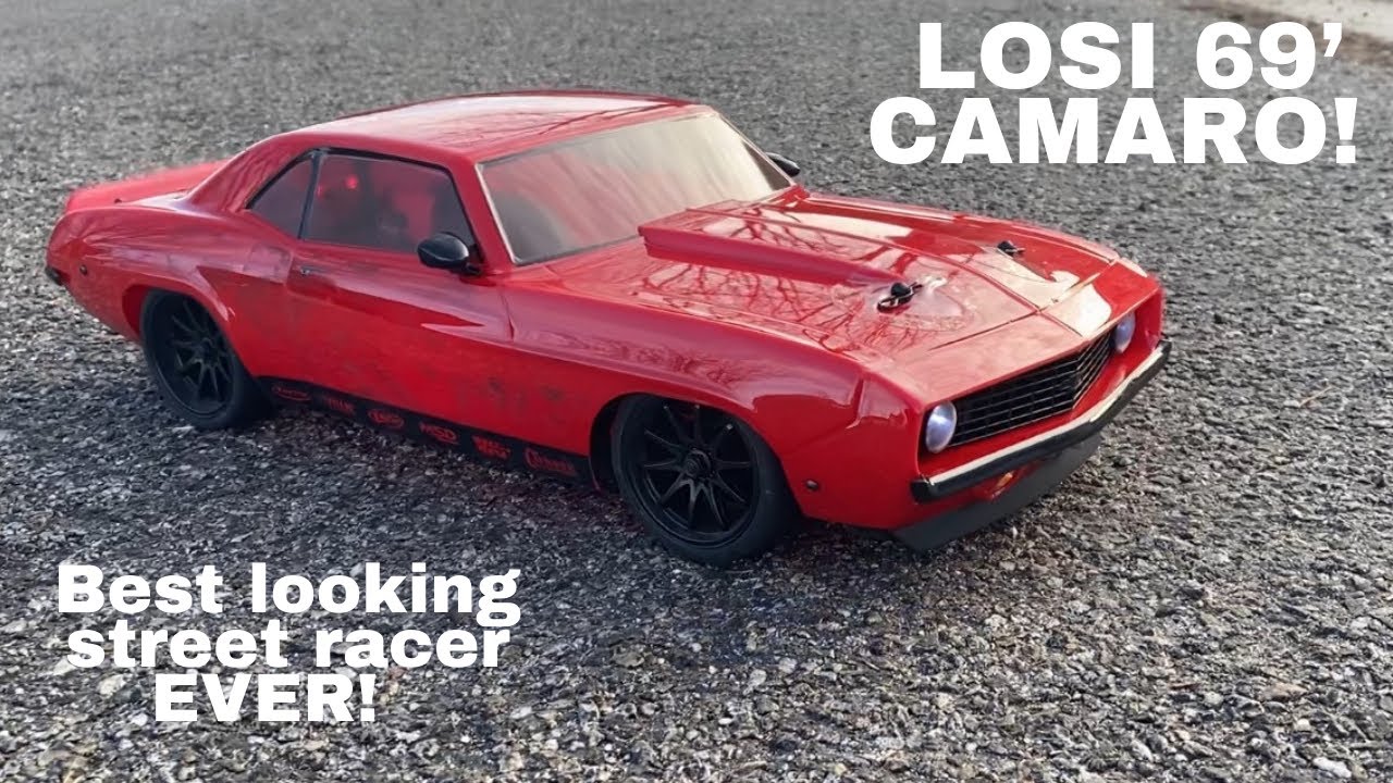 Best budget street car? | Losi V100 69’ Camaro unboxing, review and top speed run! Is it any good?