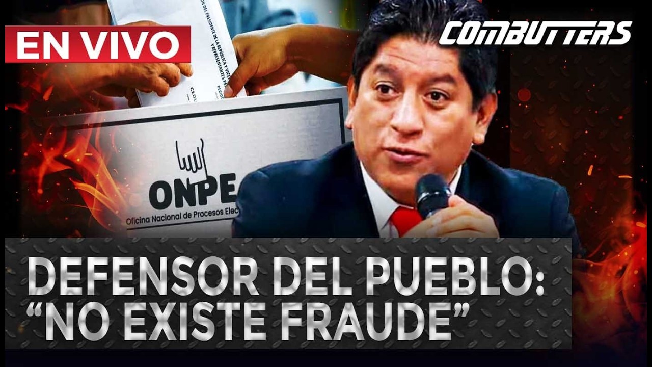 🔴EN VIVO &ndash;DEFENSOR DEL PUEBLO: 